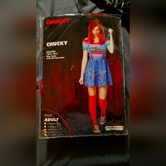 Spirit Other Chucky Female Costume Size Large Halloween Costume Good Guys Doll L Never Worn